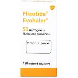 Flixotide 50 Mcg Evohaler 120 Doses
