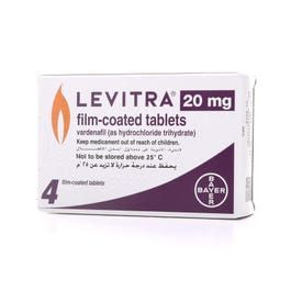Levitra 20 Mg Tablet 4Pcs