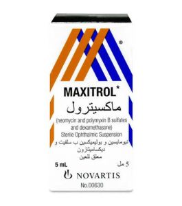 Maxitrol 1% Eye Drop 5 Ml