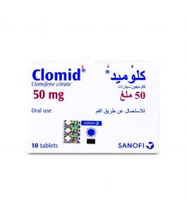 Clomid 50 Mg Tablet 10Pcs