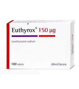 Euthyrox 150 Mcg Tablet 100Pcs