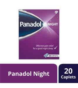 Panadol-Night Caplet 20Pcs