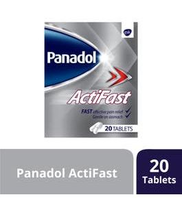 Panadol-Actifast 500 Mg Tablet 20Pcs
