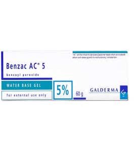 Benzac-Ac 5% Gel 60 gm