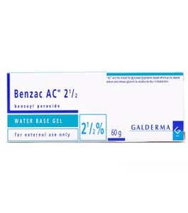 Benzac-Ac 2.5% Gel 60 gm