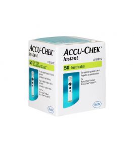 Accu-Chek Instant Blood Glucose Test Strips 50 Pcs